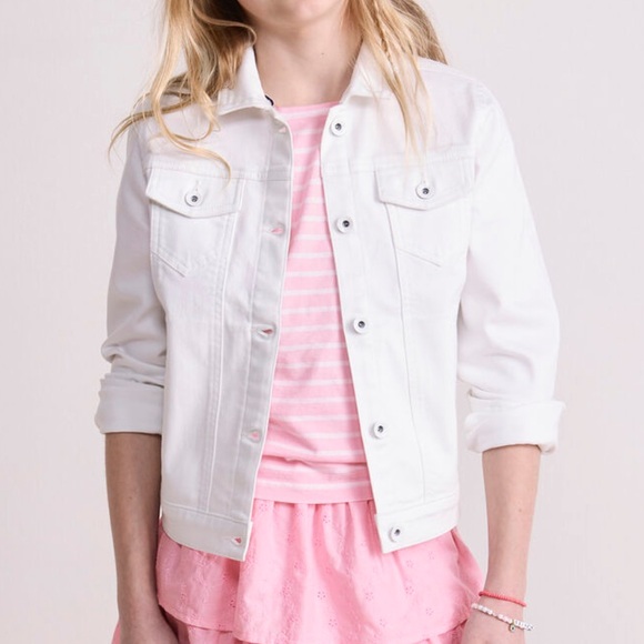 Vineyard Vines Other - Vineyard Vines Girls Jean Jacket size small